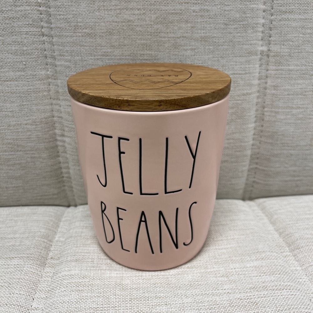 Rae Dunn Pink Jelly Beans Cellar